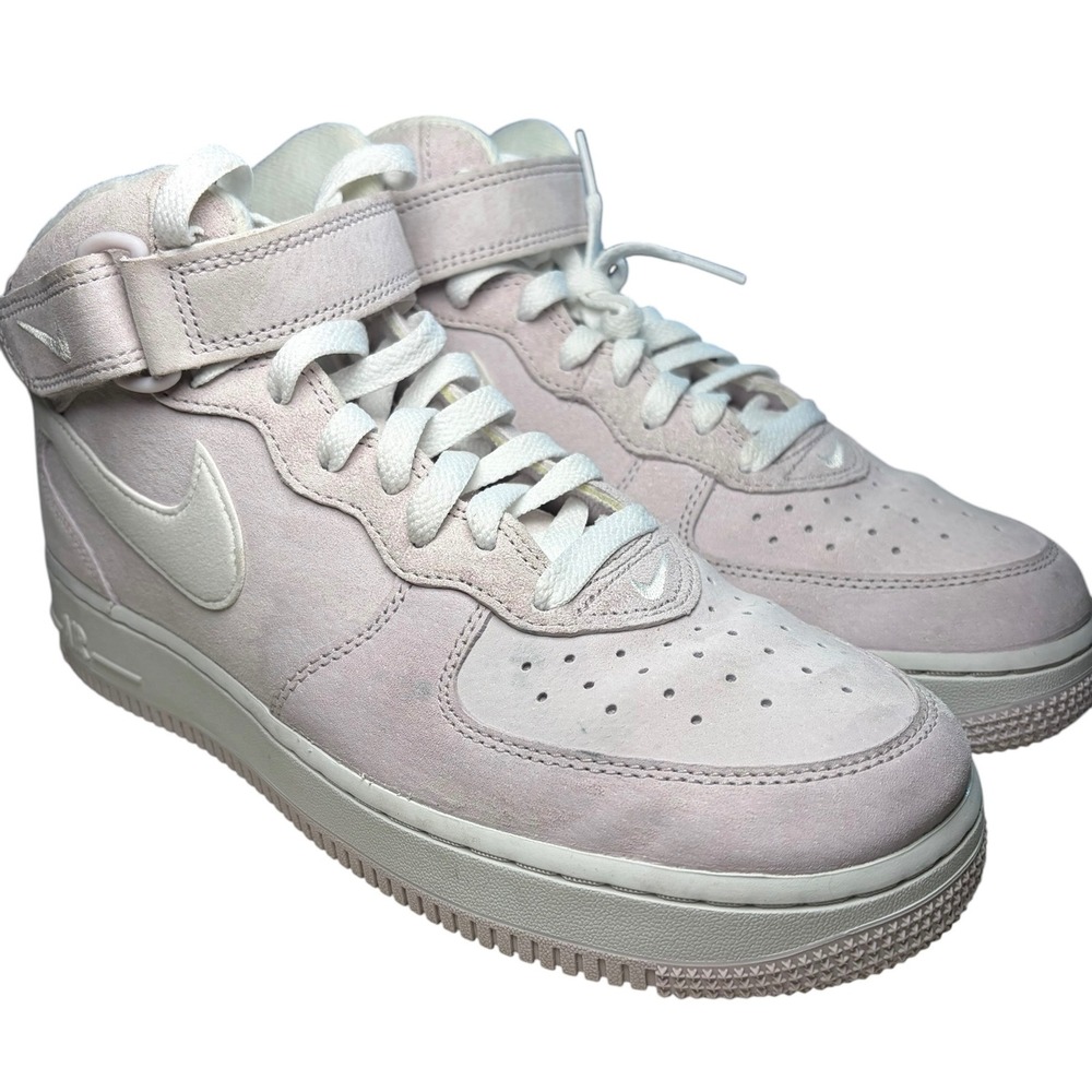 Nike Air Force 1 Mid 07 Venice Suede Pink DM0107-500 Mens 8 Womens 9.5 - Picture 6 of 8